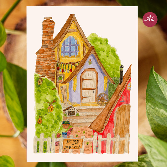 Carte A6 - Le cottage d'Hazel