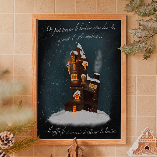 Affiche A4 - Noël au terrier