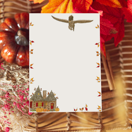 Bloc-note - Cabane d'Hagrid & Buck