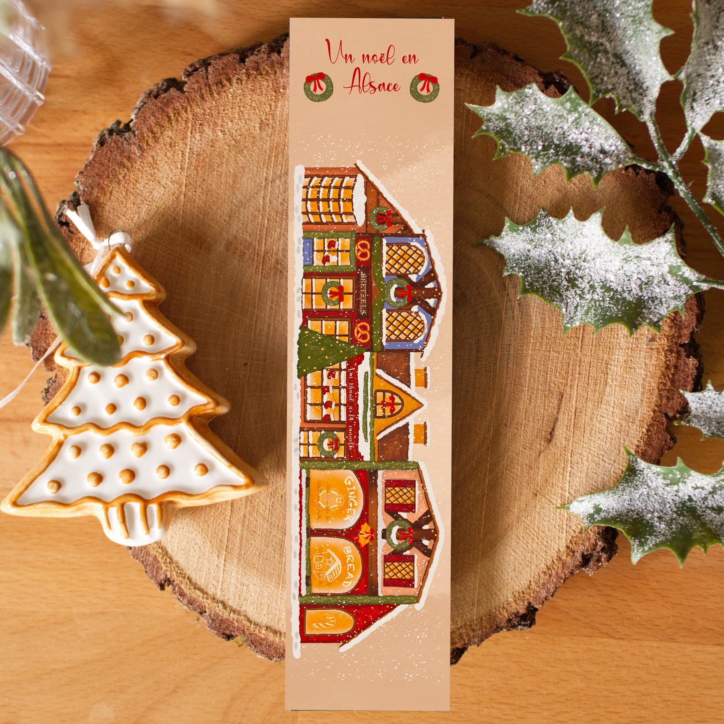Marque-page - Noël en Alsace