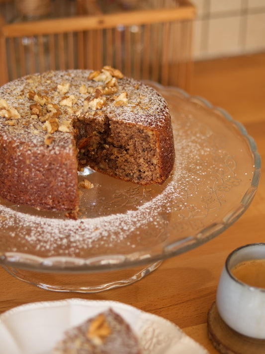 Le savoureux gâteau aux noix