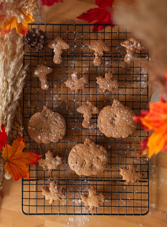 Sablé automne à la crème de marron et aux noix